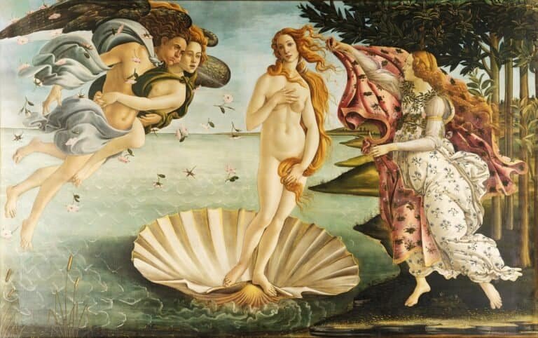 The Birth of Venus by Sandro Botticelli, 1485