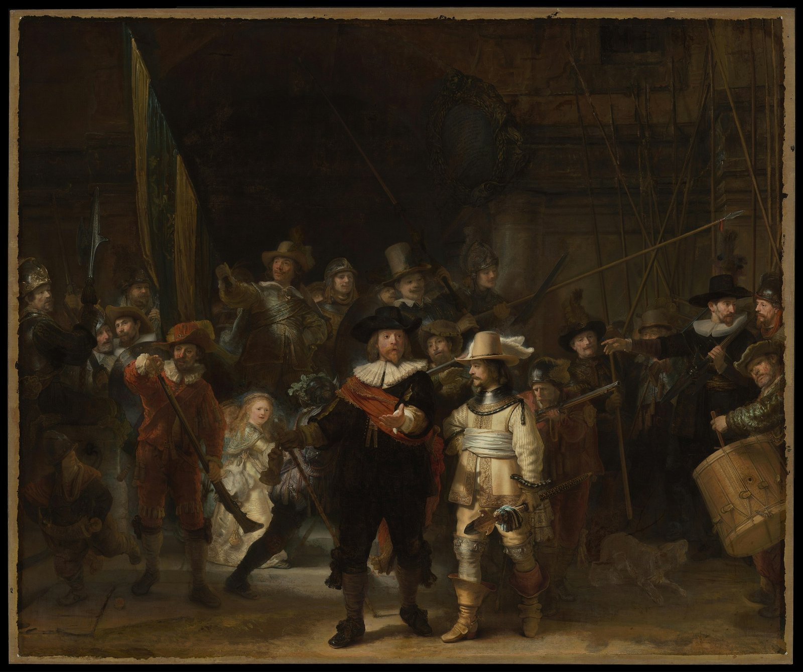 The Night Watch by Rembrandt, 1642