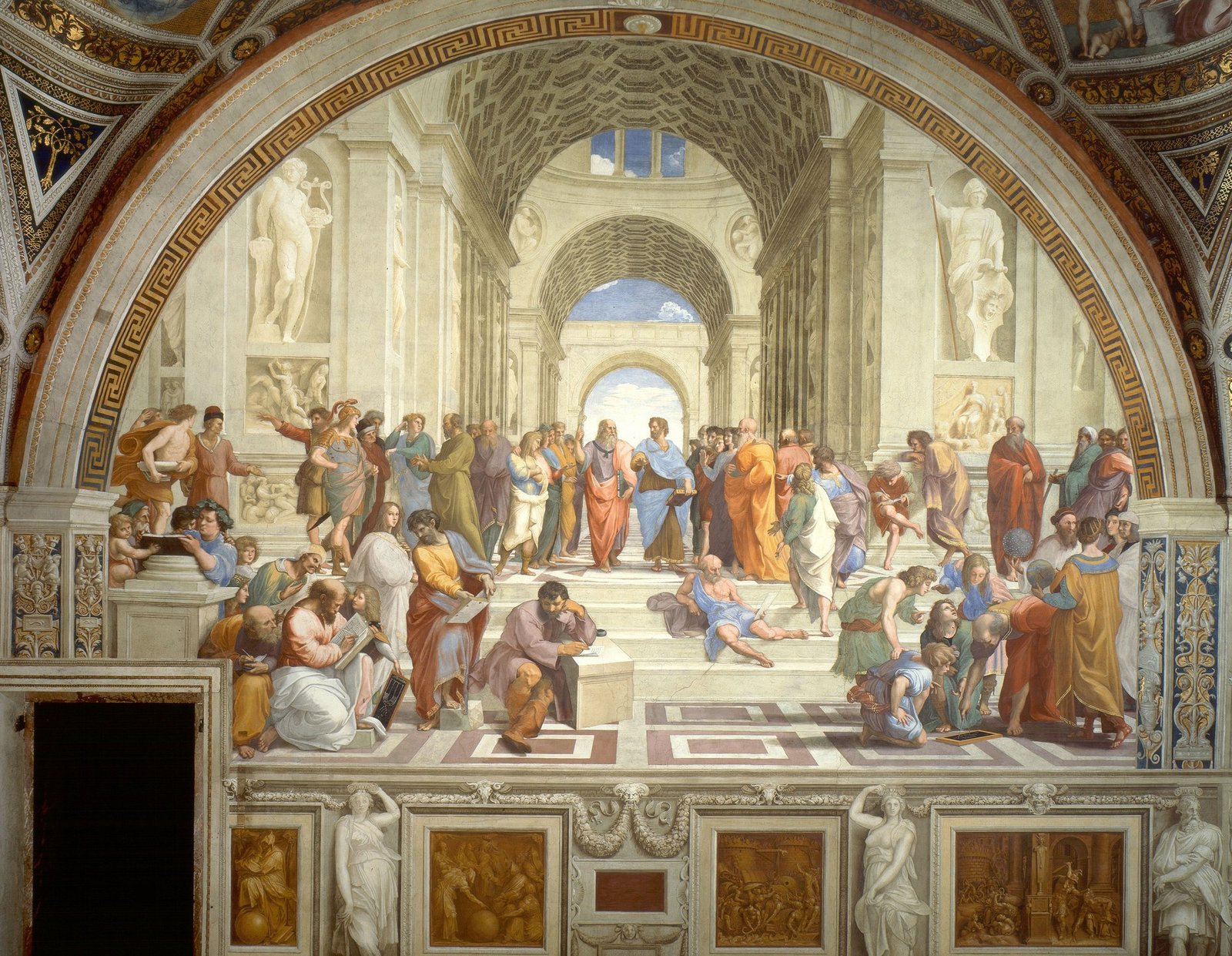 The School of Athens by Raphael, 1511