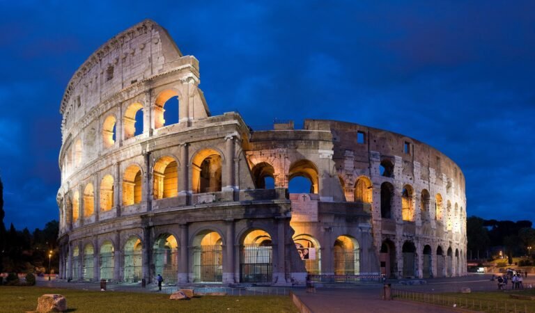 The Colosseum by Unknown, 80 AD