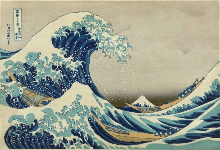 The Great Wave off Kanagawa by Katsushika Hokusai, 1831