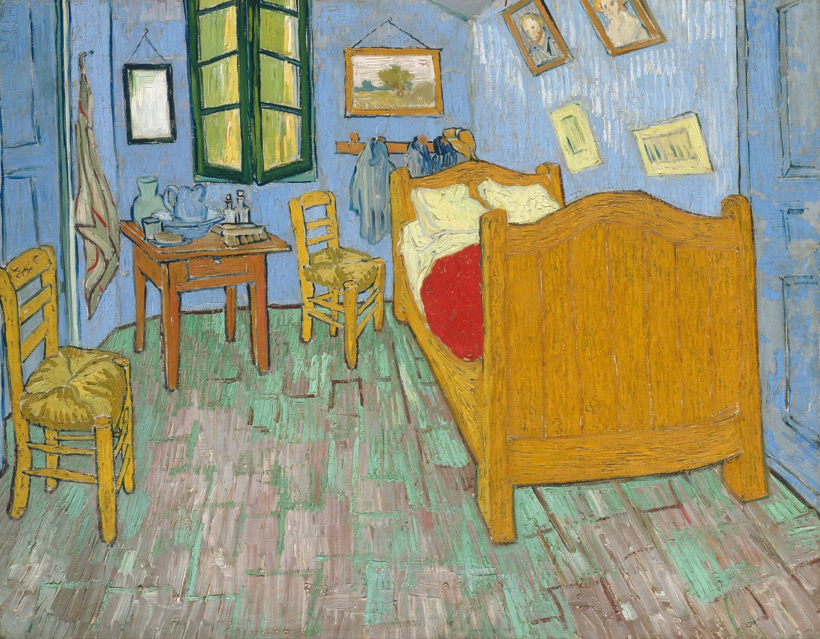The Bedroom by Vincent van Gogh, 1889