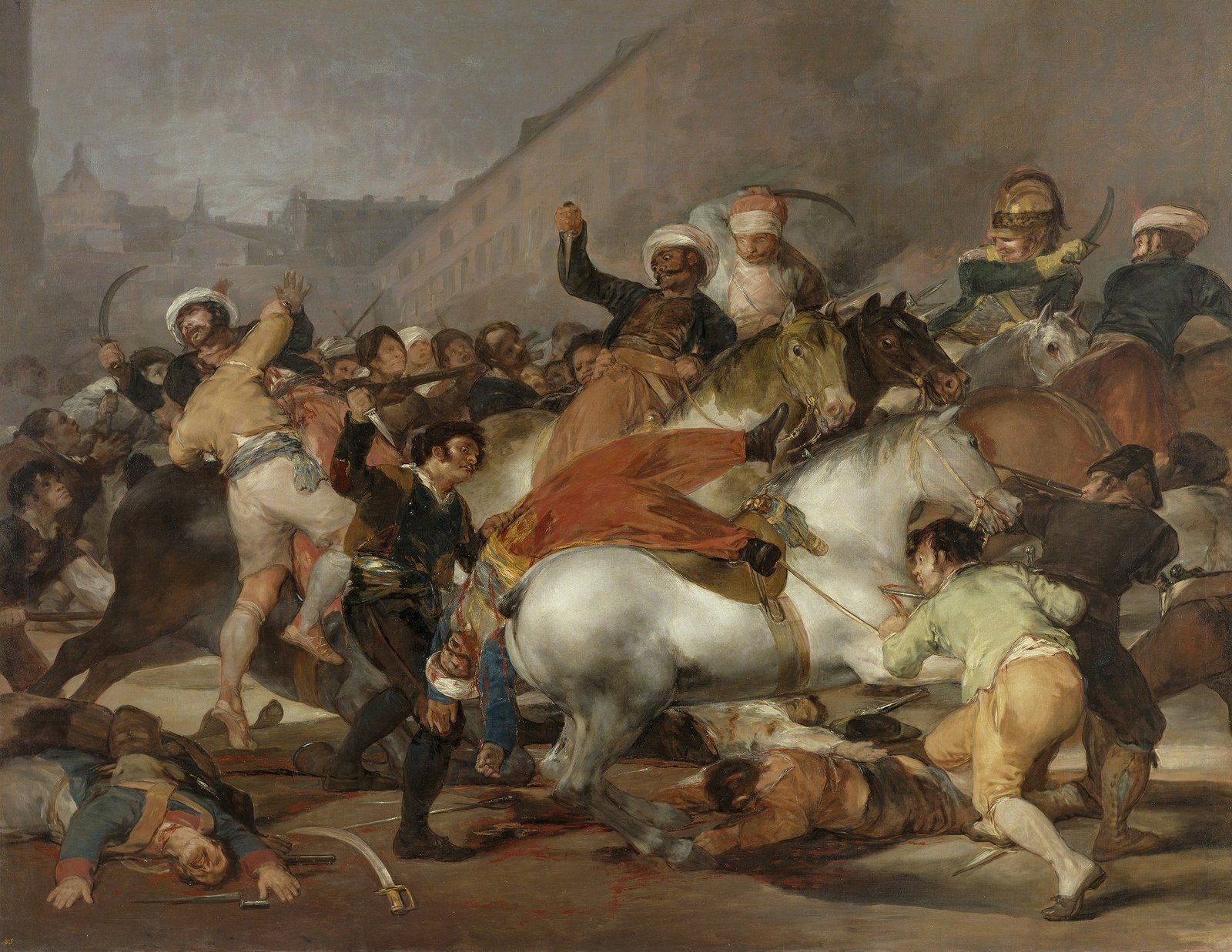 The Second of May 1808 by Francisco Goya, 1814