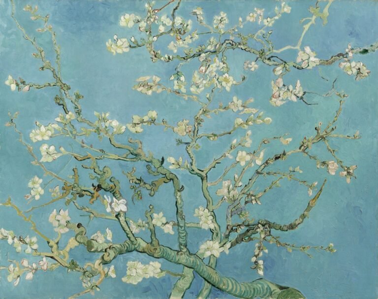 Almond Blossoms by Vincent van Gogh, 1890