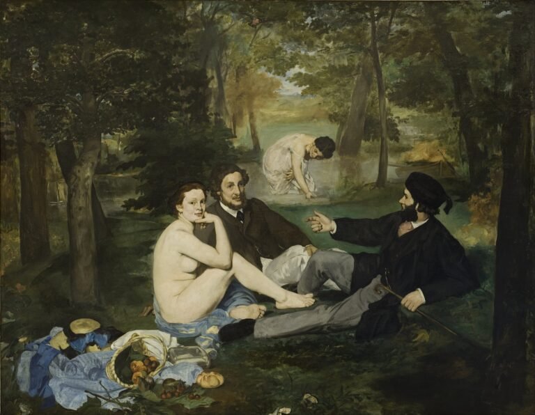 Le Déjeuner sur l'herbe by Édouard Manet, 1863