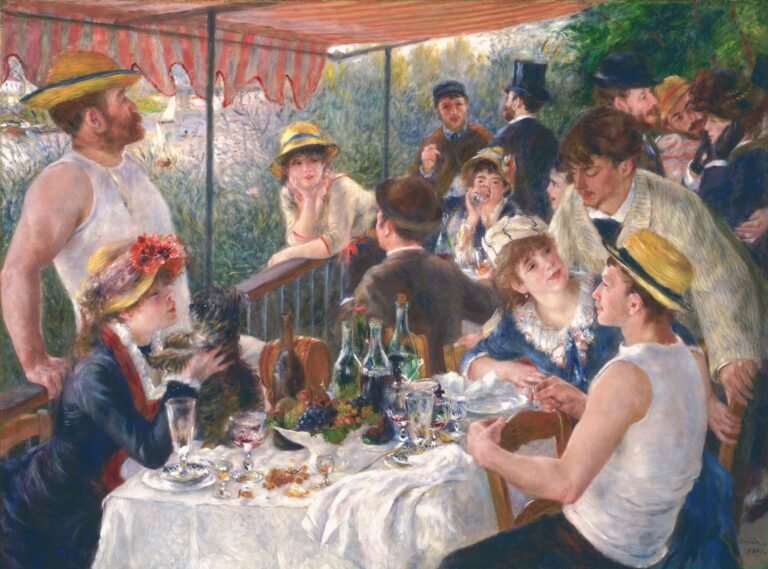 Luncheon of the Boating Party by Pierre-Auguste Renoir, 1881