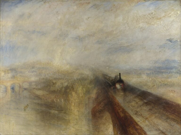 Rain, Steam and Speed – The Great Western Railway by J. M. W. Turner, 1844